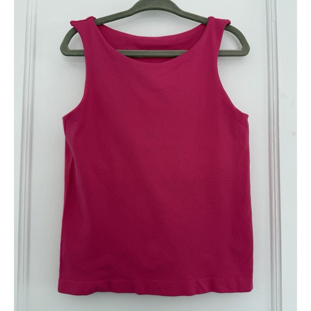 Free People Intimately Free Tank Top Pink Stretch Nylon Spandex Sleeveless XS/S